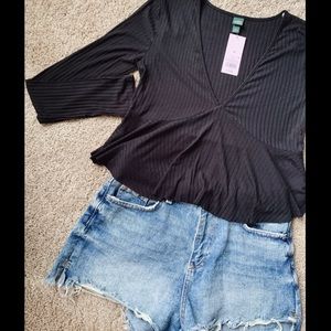 Wild Fable Long-Sleeved Top